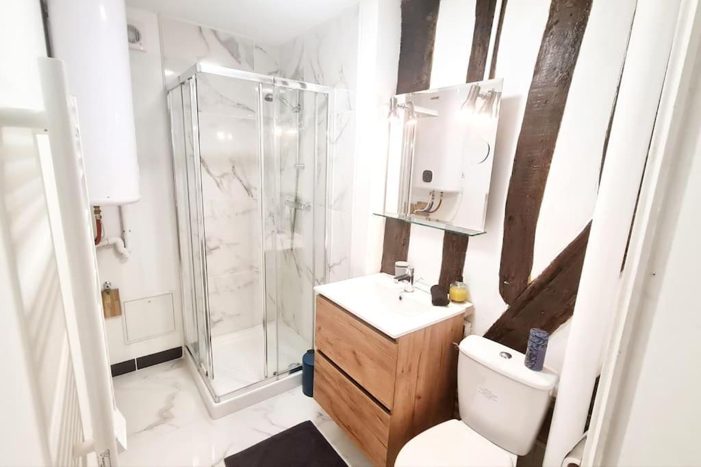 Chic Et Normand, Parking Facile, Wifi Hd Apartment Pont-Audemer Ngoại thất bức ảnh