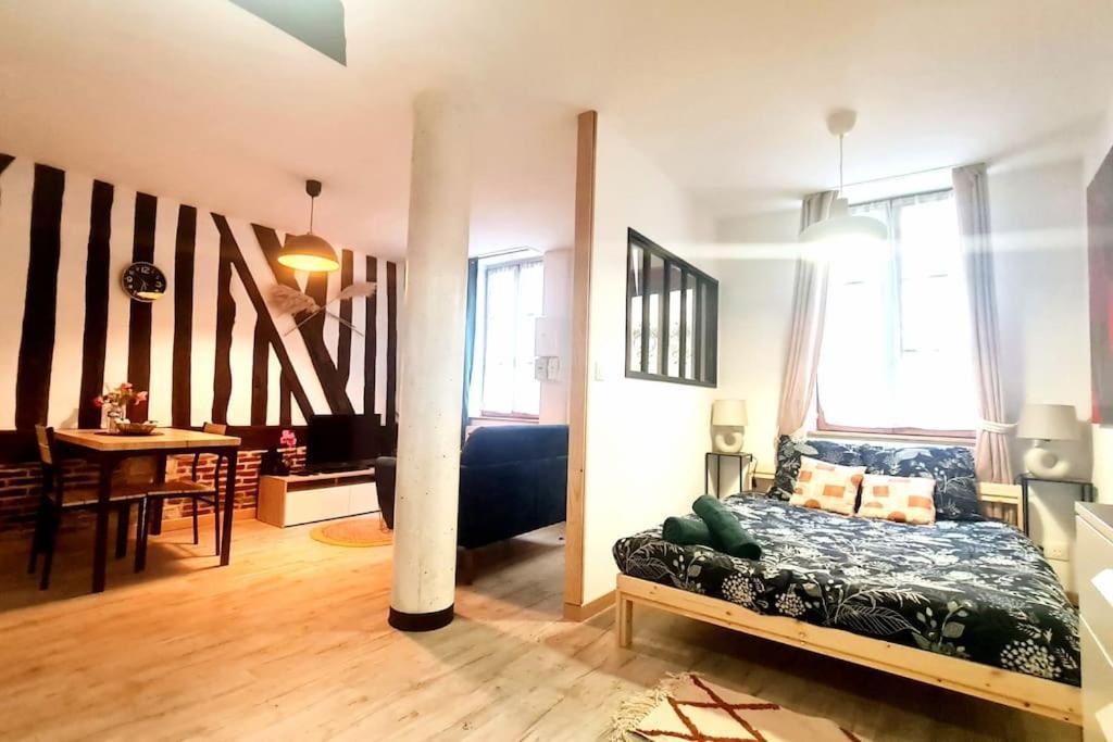 Chic Et Normand, Parking Facile, Wifi Hd Apartment Pont-Audemer Ngoại thất bức ảnh